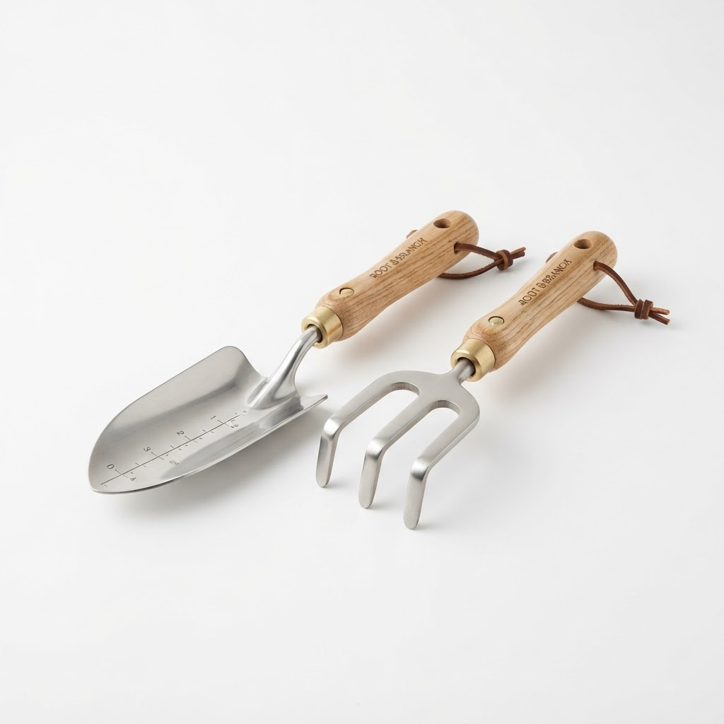 Set unelte gradinarit inox